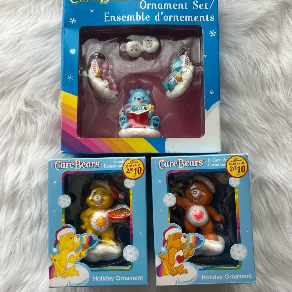 Care Bears Vintage Ornaments Christmas Holiday Y2K